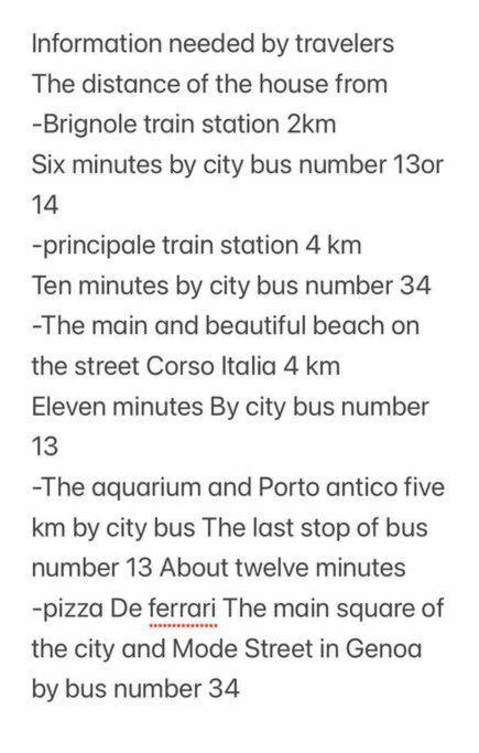 Near The City Center,brignole Station * Genua